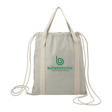 Recycled Cotton Drawstring Bag